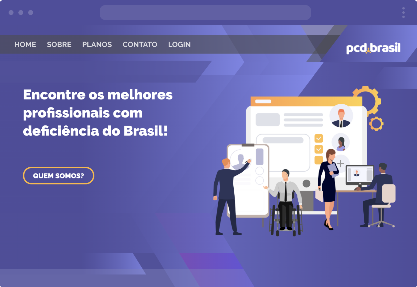 imagem do site
